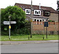 Sway Road signpost, Brockenhurst