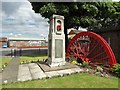 The war memorial at Brampton