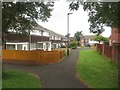 Housing estate off Windsor Way, Kingston Park, Newcastle upon Tyne