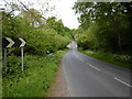 B3055 near Bashley Manor Farm House