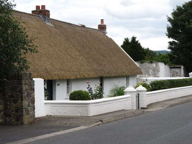 Thatched farm house on the Point Road
