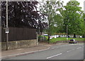 Keep the Zigzags Clear notice, Bream Road, Lydney