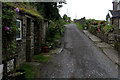 Black Edge Lane heading West from the A629