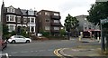 Regents Park Road at the junction of Fitzalan Road