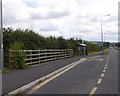 Bus stop and shelter by A4 