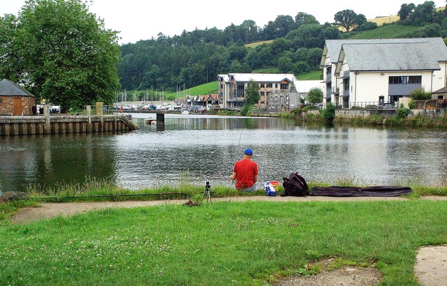 Fishing on the River Dart