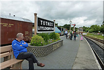 SX8061 : Totnes Littlehempston Station by Mary and Angus Hogg