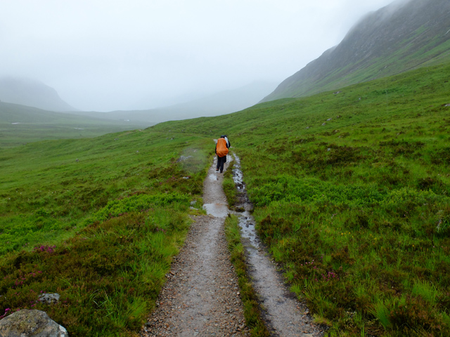 A wet morning on the West Highland Way © John Allan :: Geograph Britain ...