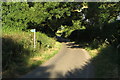 Footpath off the lane to Preston Bissett