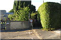 Footpath by the church