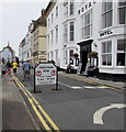 High Street pedestrian zone, Tenby