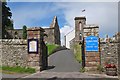 NX4440 : Entrance to St Ninian's Priory by Jim Barton