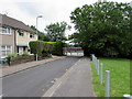 Jellicoe Close school entrance gates, Ringland, Newport