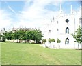 View of Strawberry Hill House from the grounds #5