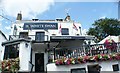 View of The White Swan pub on Riverside