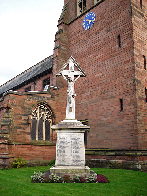 War memorial, Our Lady and St Joseph's Church
