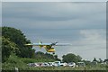 TQ5583 : View of SKD coming in to land at Damyns Hall Aerodrome by Robert Lamb