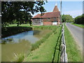 Oast house at Cherry Tree Farm