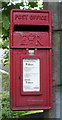 Close up, Elizabeth II postbox, Mytholm