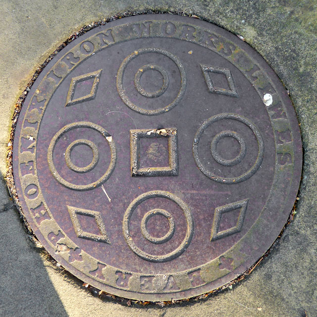Coal plate, Western Road, Lewes