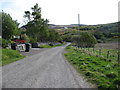 The road from Kinloch, nearing Tongue