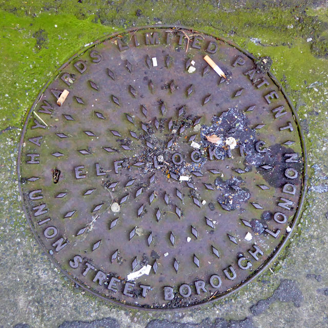 Coal plate, Watergate Lane, Lewes
