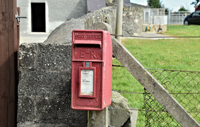 Postbox BT30 33, Annacloy (July 2016)