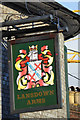 Inn sign - The Lansdown Arms, Lewes