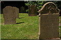 Wordy tributes on grave stones in Immingham churchyard