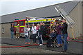 Fire engine at the Baltasound Fire Station Open Day