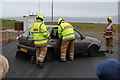 Demonstration at the Baltasound Fire Station Open Day