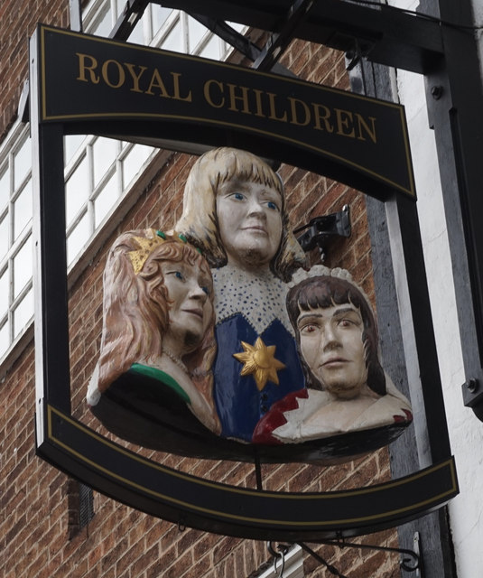 Royal Children on Castle Gate, Nottingham