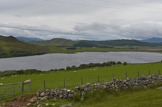 View south west over Loch Ruthven