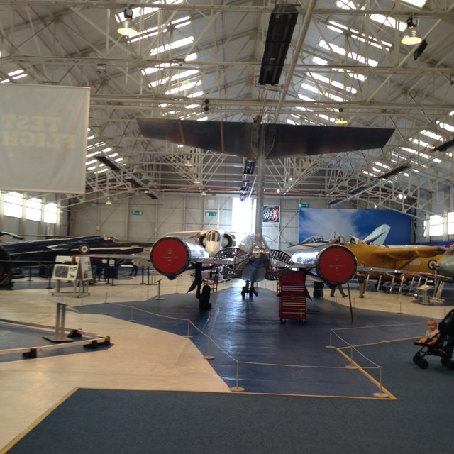 RAF Cosford - Bristol 188 © Dave Thompson :: Geograph Britain and Ireland