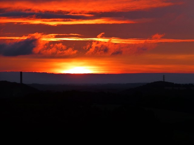 Sunrise over the Severn Valley