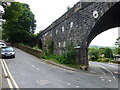 The railway bridge at Gorsey Brow