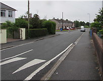 ST3487 : Liswerry Road between speed bumps, Alway, Newport by Jaggery