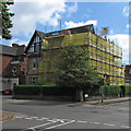 Scaffolding on Musters Road