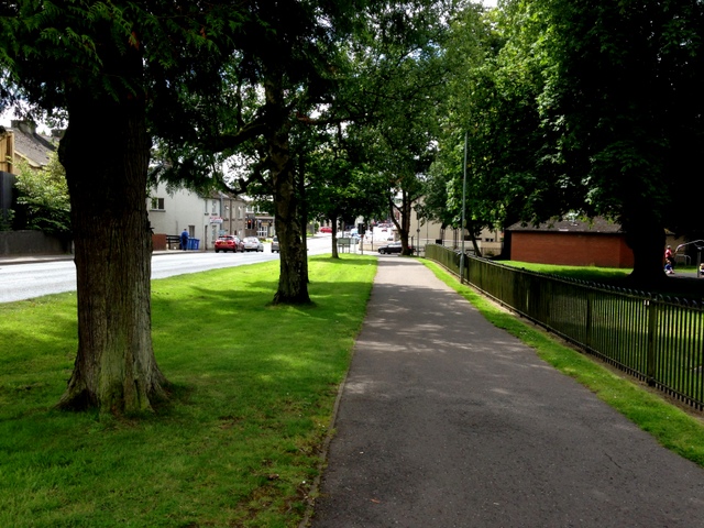 Pathway along Mountjoy Road, Omagh