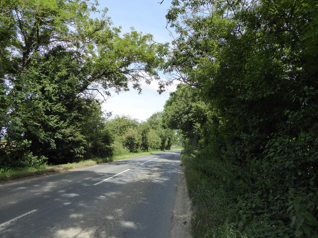 The Ashton Road west of South Cerney