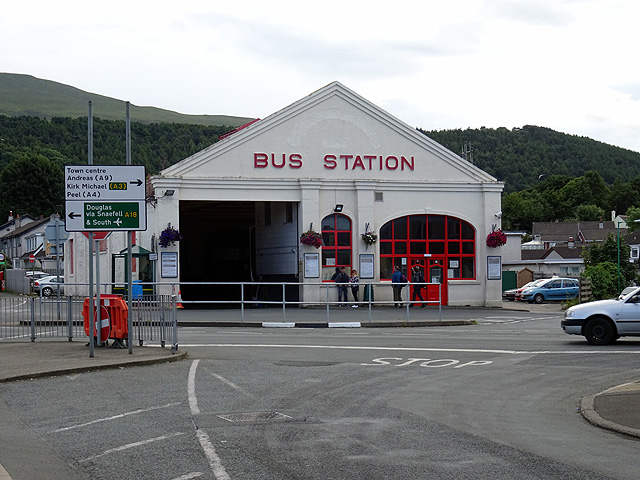 Ramsey Bus Station © John Lucas cc-by-sa/2.0 :: Geograph Britain and ...