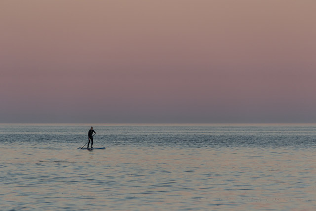 Paddle Boarder, West Worthing, West Sussex