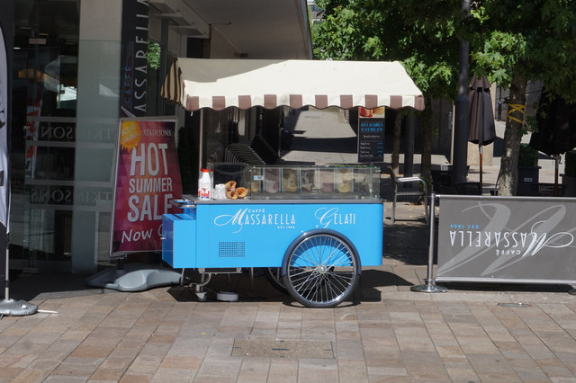 Ice Cream Cart at Caffe Massarella