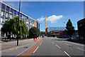 Ainscough Crane on Charter Row, Sheffield