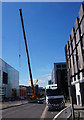 Ainscough Crane on Charter Row, Sheffield