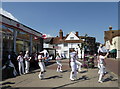 Morris dancers, East Street, Faversham