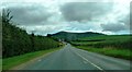 Approaching bends warning signs on A449