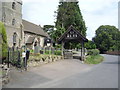 Lych gate, All Saints Church, Nailstone