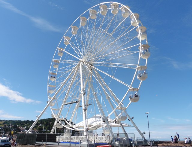 Big Wheel on the esplanade at Minehead