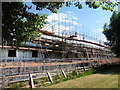 Construction of the new Premier Inn at Minehead